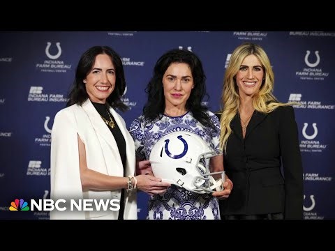 Exclusive: New Indianapolis Colts owners make NFL history