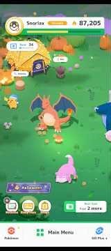 Halloween Event in Pokémon Sleep 201 💤🍃🎃