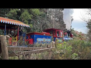 【車庫入庫】ウエスタンリバー鉄道ミシシッピ号入庫作業