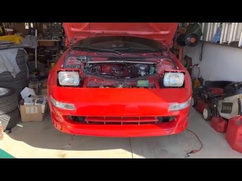 SW20 Toyota MR2 2GR V6 - Third times a charm. Installed oil pressure and temperature gauges.