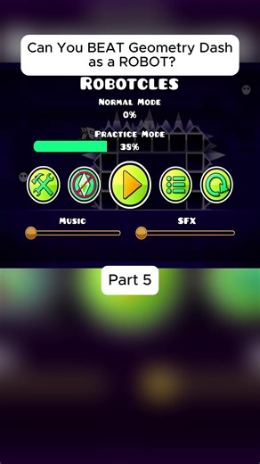Beat Geometry Dash as a Robot Challenge