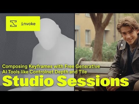 Composing Keyframes with Free Generative AI Tools like ControlNet Depth and SDXL