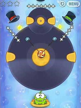 Cut The Rope 11-24 Walkthrough DJ Box