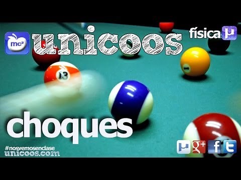 FISICA Choque Elastico BACHILLERATO colisiones