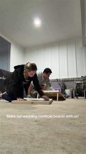 DIY Wedding Cornhole Boards Project