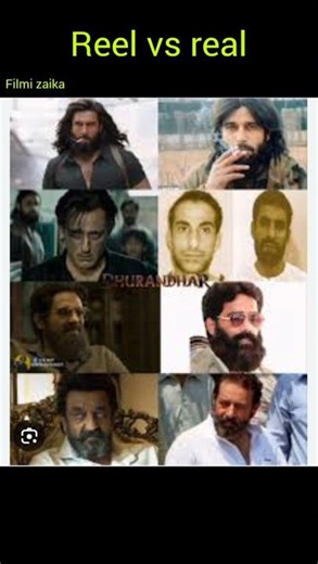 dhurander actor real vs reel sad song ranveersing!#ytshorts#reels#viral#whatsappstatus#rehmandakait