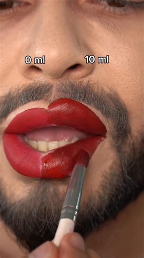 OMG 😱 wierd lipstick hack 😱❌#lipsticktutorial#lipstickhacks#youtubeshorts#makeuphacks#trendingshorts