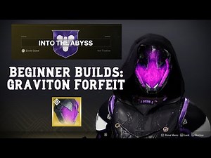 Destiny 2: Beginner Builds Graviton Forfeit is a Great Starter Exotic for Void Hunters!