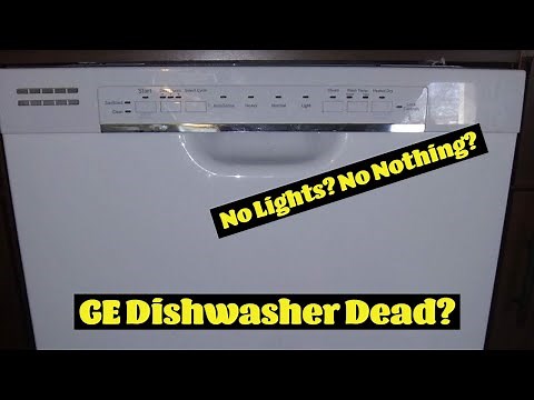 GE Dishwasher GDF520PGJ2WW not powering up