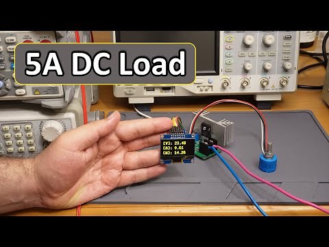 5A Adjustable Digital DC Load Circuit