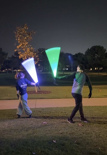 Lightsaber Spinning Tricks: Join the Fun!