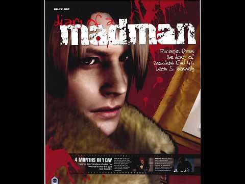 Diary Of A Madman - Resident Evil 3.5 *RARE PROMO CONTENT LEON S KENNEDY DIARY*