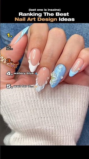 Ranking The Best Nails Art Design Moments #nails #ranking #tiktok #trending