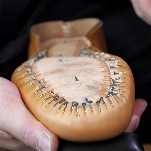 The Craft Behind U.S. Navy Boots Using Premium Horsebutt Leather | Part 2 #shoe #handmade #boots #asmr #shoemaking