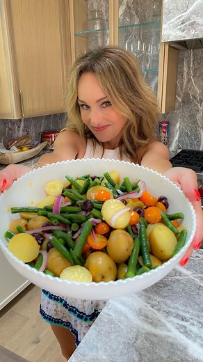 Giada DeLaurentiis on Instagram: "My Sicilian potato salad aka Insalata Vastasa… a great summer dish! It gets even better after a few hours of marinating so perfect for making ahead. Recipe on @thegiadzy"