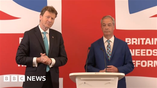 Watch: Farage questioned on Reform UK candidate's Hitler claim