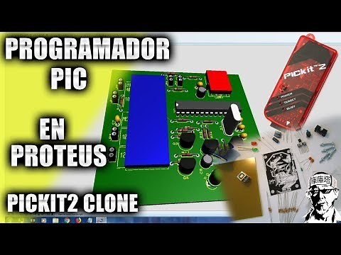 Como hacer un PROGRAMADOR PIC |Pickit2 clone|PROTEUS economico parte #1