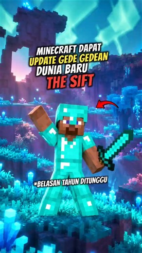 MINECRAFT DAPAT DUNIA BARU 😍 #minecraft #ps5 #games #streamer #momenkocak #gaming #roblox