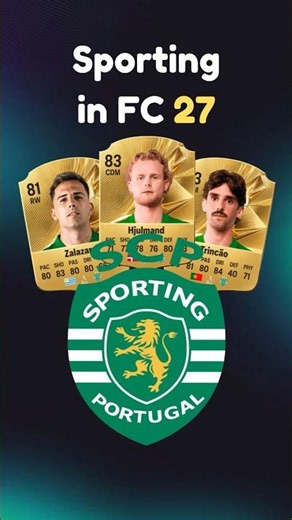 Sporting in FC 27🔥 #sporting #fc27 #eafc27
