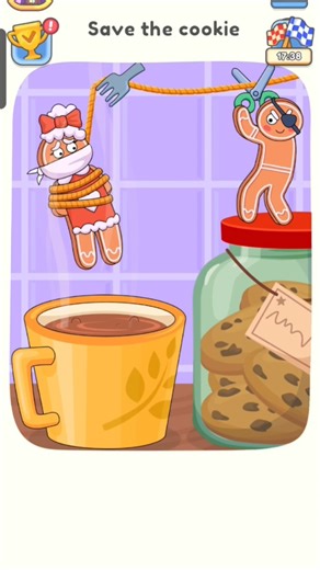 Dop5 (delete one part) Level -4493 Save the cookie 👹#dop5 #shortsfeed #viralshorts #shortvideo