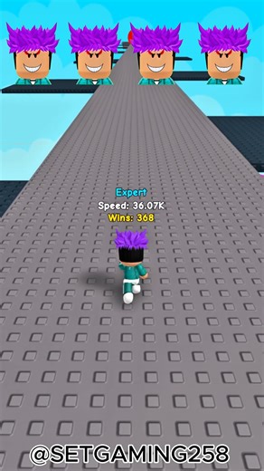 Thanos plays speed challenge in roblox #roblox #shorts #robloxshorts | SET gaming
