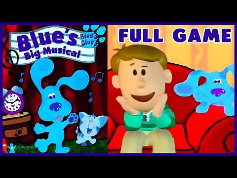 Blue's Clues: Blue's Big Musical FULL GAME Longplay (PS1)