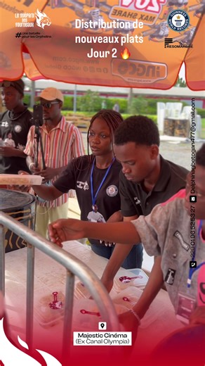 Chaque plat distribué est bien plus qu’un repas : c’est un geste de cœur, un acte de solidarité, un pas de plus dans cette grande aventure. 💪🏾🔥. Merci à tous ceux qui sont présents et mobilisés. 📍 Majestic Cinéma (Ex Canal Olympia) Rejoignez-nous, l’aventure continue ! #LeGuepardDesFourneaux #GuinnessWorldRecords