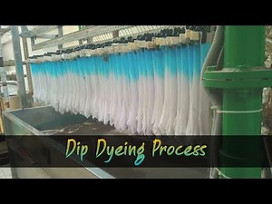 Dip Dyeing Process on RMGs Product ➤ Textile Dyeing