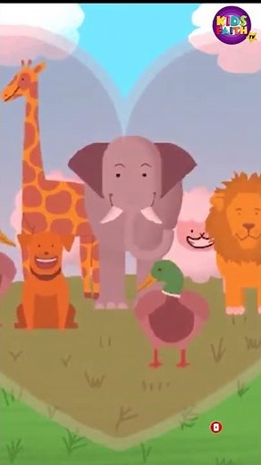 God Created Animals | Animated Christian stories | Kids Faith TV #Shorts