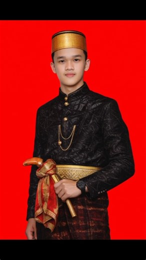 edit background merah + baju adat #editing #editorberkelas