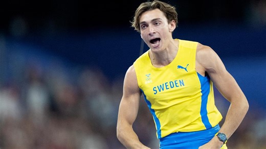 Mondo Duplantis breaks pole vault world record in gold-medal performance at Olympics