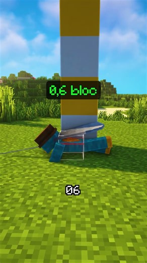 How Small Can You Reduce Your Hitbox? #Shorts #Minecraft #Tutorial