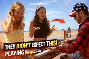 Nobody saw this coming. A simple street piano, a sunny beach, and two random girls — but the moment he starts playing, everything changes. Their reactions say it all 😱🎹 This unexpected street piano performance stopped people in their tracks and turned an ordinary day into a viral moment. If you love street music, piano talent, and real human reactions, this video is for you. Watch till the end — you won’t regret it 🔥 👍 Like | 💬 Comment | 🔔 Subscribe for more viral street performances#Stree