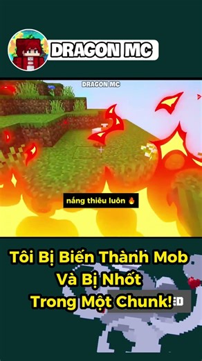 Tôi Bị Biến Thành Mob Và Bị Nhốt Trong Một Chunk Tập 1 #minecraft #shorts