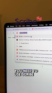 129K views · 213 reactions | Meet Scribe, the fastest way to create SOPs!  Simply do the process yourself and generate a detailed step-by-step guide explaining every action. Sign up now to create your first guide  | Scribe | Facebook