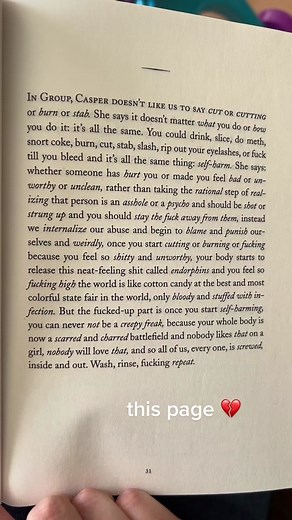 Heartbreaking Excerpt from Girl in Pieces | Page 31