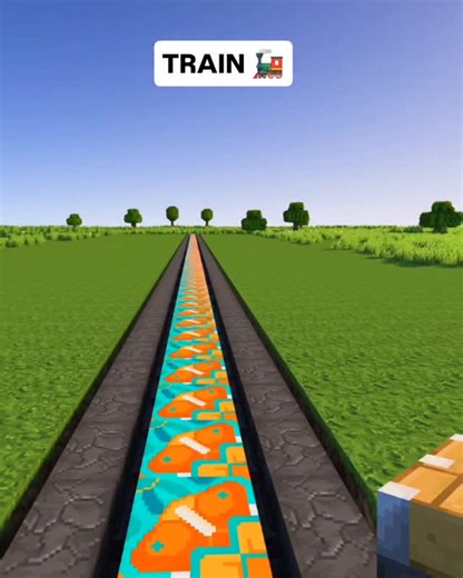 GRAVITOZ on Instagram: "Minecraft working train #minecraft #minecraftpc #minecrafthouse #minecraftbuild #trendingreels #viralreels #viral"