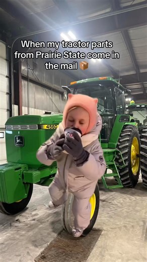 Best way to shop for John Deere parts. Stickers not included.. or should they be 😶 #jdparts #johndeere #dieseltractor | Heritage Tractor