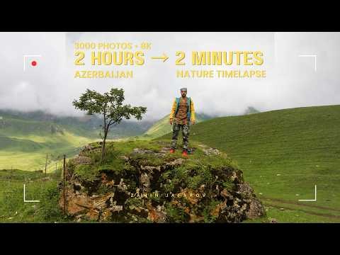 This Isn’t Just a Cloudy Landscape — It’s 2 Hours Turned Into 2 Minutes (3000 Photos, 4K)