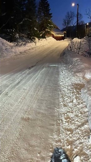 Norway Snowfall ❄️ | Ice View That Feels Like Heaven