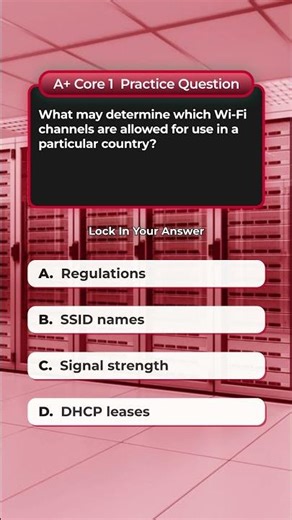 CompTIA A+ Core 1 Practice Question: Think You Can Get This Right? 🤔