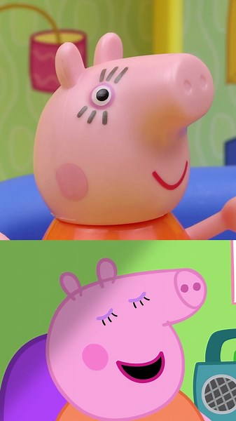Toy VS Tales: Spa Day! #PeppaPig #Shorts