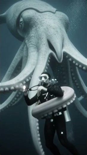 TERRIFYING TRUTH! 🤯 Giant Squid ATTACK & Diver EATEN Alive! This Changed Everything I Knew! 🐙😭