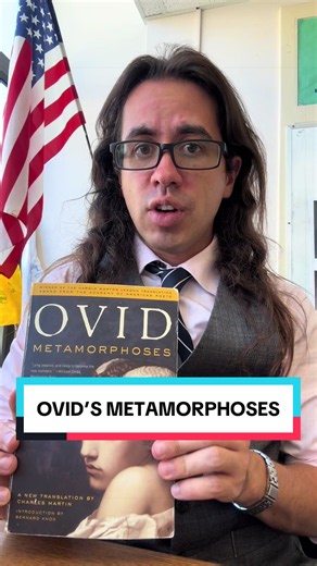 Talking about Ovid’s Metamorphoeses and the reality of change. #book #BookTok #books #poetry #ovid
