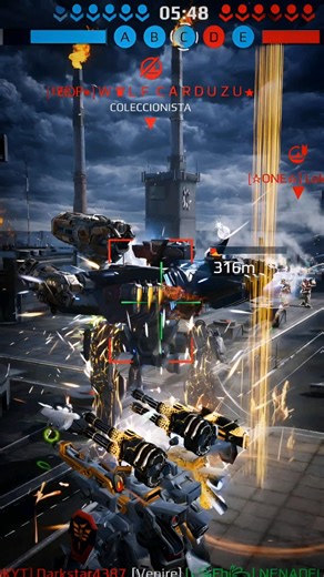 En ese momento ‪@carduzu‬ sintió el verdadero terror 😂 - War Robots