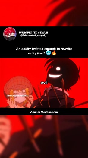 INTROVERTED SENPAI on Instagram: "All Fiction 💀 𝙁𝙤𝙡𝙡𝙤𝙬 @introverted_senpai_ for daily anime reels Info ⬇️ • 𝗔𝗻𝗶𝗺𝗲 : Medaka Box • 𝗦𝗲𝗮𝘀𝗼𝗻 : 2 (24 Episodes) • 𝗥𝗮𝘁𝗶𝗻𝗴 : 7.38/10 • Myanimelist • 𝗚𝗲𝗻𝗿𝗲 : Action, Comedy, Ecchi, Martial Arts, School, Shounen, Super Power • 𝗦𝗼𝗻𝗴 : Derniere Danse --------------------------------------- 🌟 Hit follow if anime fuels your soul! 🎌✨ --------------------------------------- 𝗧𝗮𝗴𝘀 🔖 #anime #animerecommendation #medakabox #meda