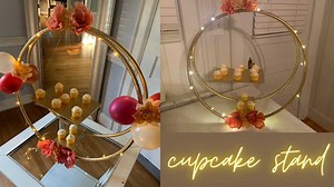 135K views · 1.3K reactions | On this video I will show you how to make a cupcake stand, using Hula hoops it came out super cute you guys have to make it for your next party. | Special Creations By Nelly | Facebook