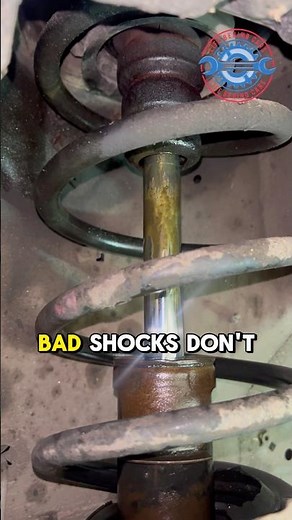 Honda CR-V 🔧 Knocking Noise FIXED! 🚗💥 Leaking Shock Absorber #HondaCRV #CarRepair #MechanicLife