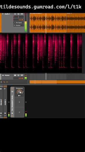 fancy bitwig transient shaper