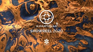 X-Particles Showreel 2020, rendered in Cycles 4D